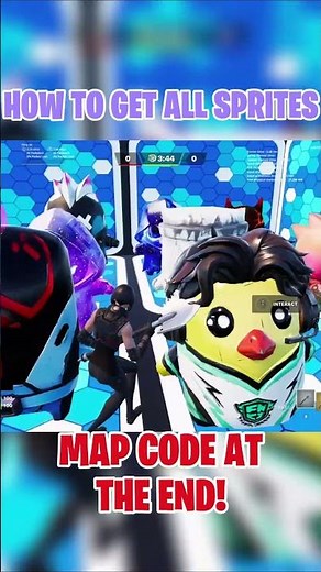 How To Unlock All New SPRITES In FORTNITE!🤩😎