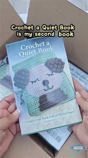 Crochet a Quiet Book: Your guide to creating a cherished, customized baby gift! #craftinghappiness
