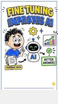 fine-tuning explained | improve ai with custom data (generative ai tutorial) #llm #machinelearning