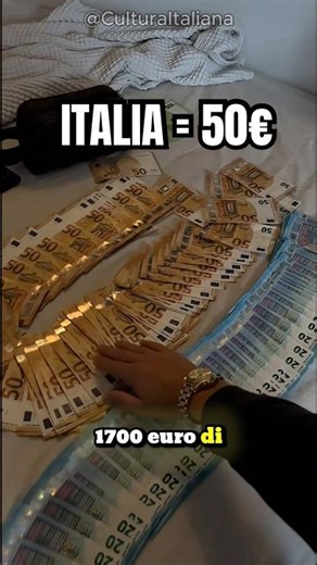 In Italy you live on €50.