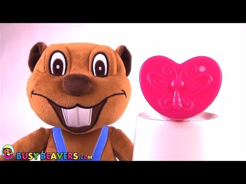 Shape Sorting Bucket Pink Heart Busy Beavers Remixed & Remade