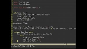 Haskellでも　ライフゲームをつくってみる
