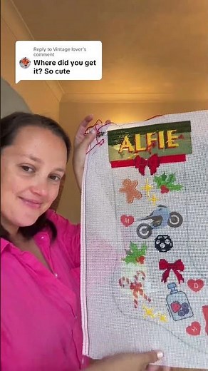 I made this needlepoint template in canva!