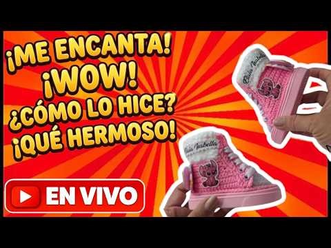 ​¡SÚPER TIERNO! Zapatitos de Bebé Tipo Bota (Talla 18): Tutorial Paso a Paso 💖