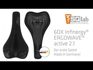 SQlab 6OX Infinergy® ERGOWAVE® - der erste Sattel Made in Germany!