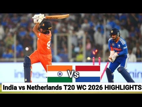 India v Netherlands | Match Highlights | Men's T20 World Cup 2026