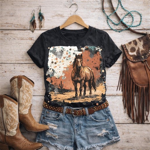Western Horse PNG, Western Graphics, Cowboy Graphics, Western Tee Design, Rodeo Shirt Design, Punchy PNG, Western Sublimation - Etsy