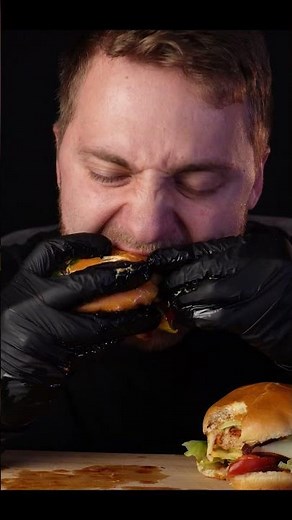 Burger eating challenge ASMR | mukbang fast food | OVERSIZE BURGERS