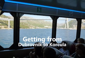 Dubrovnik to Korcula - Ferry Routes, Drive, Travel Advice