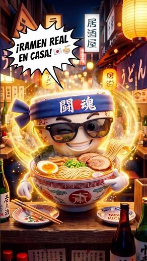 ¡Cómo Hacer RAMEN JAPONÉS Auténtico en Casa! 🍜 (¡Dile adiós al de paquete!)
