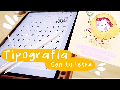 Como crear tipografía con tu propia letra ✨ || Tutorial de Calligraphr