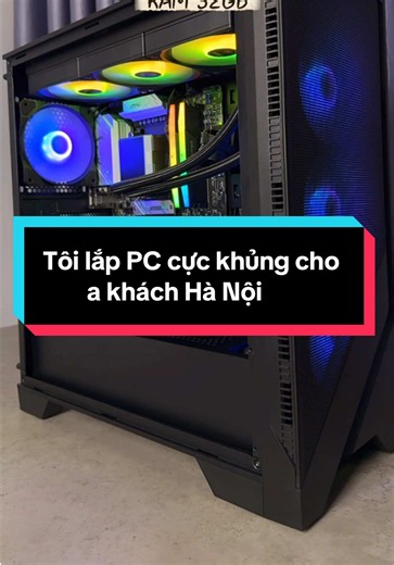 RÁP MÁY POV: Bộ PC khủng với Ryzen 7 7800X3D/ RTX 5070Ti/ RAM 32GB #nvtstudio #pcgaming #nvtcomputer #maytinhchoigame #rappc