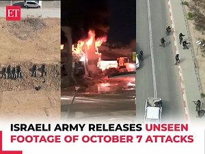 Israel-Hamas conflict: Israeli army releases unseen footage of October 7 attacks