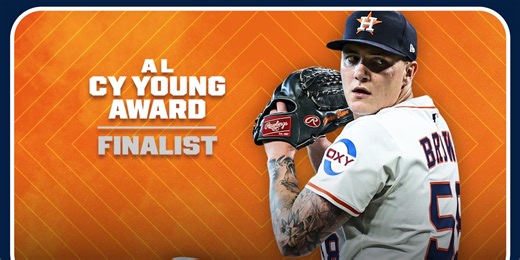 Astros ace Brown named AL Cy Young Award finalist