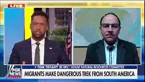 32K views · 919 reactions | Wisconsin Congressman Tom Tiffany just returned from a trip to Central America, where he saw the root of the migrant crisis for himself. "We heard from people that they are coming from all over the world, Bangladesh, Eastern Europe, all over the world. They’re coming up the pipeline starting in Panama, and they will ultimately end up in the United States," Tiffany says. | Fox & Friends | Facebook