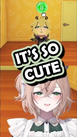 Nimi Playing With Her Own Character #vtuber #nimi #nimemes