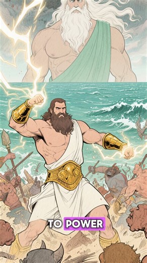 Oceanus| Greek Mythology Explained in 60 Seconds #mythology #mythologyexplained