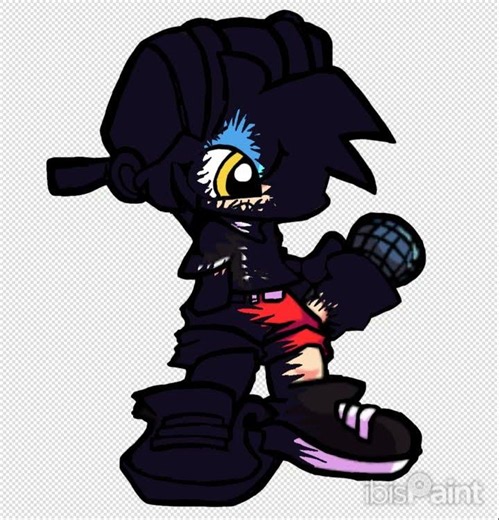 Background character 1 probably gonna be in a song #fridaynightfunkingame #fnf #background