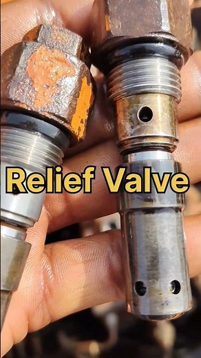 Excavator Relief Valve sarvice #tata #relief #sarvice #mechanic #explore