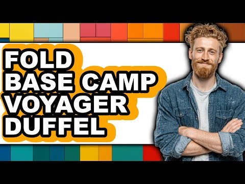 How To Fold Base Camp Voyager Duffel - Easy Guide
