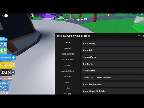 NINJA LEGENDS SCRIPT | PROXIMA HUB | FLUXUS | PASTEBIN | NO KEY | UNLOCK ALL ISLAND | FREE GAMEPASS