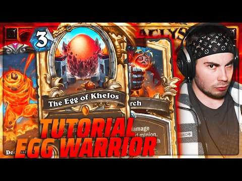EGG WARRIOR: THE PERFECT ANTI-AGGRESSION META! [TUTORIAL] | Hearthstone ITA