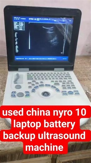 used china nyro 10 laptop battery backup ultrasound machine.03238461745#viral #shorts #doctor#foryou