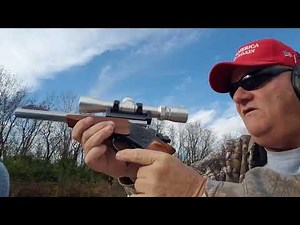 I got this old used gun: The Thompson Center Contender. November 8, 2017