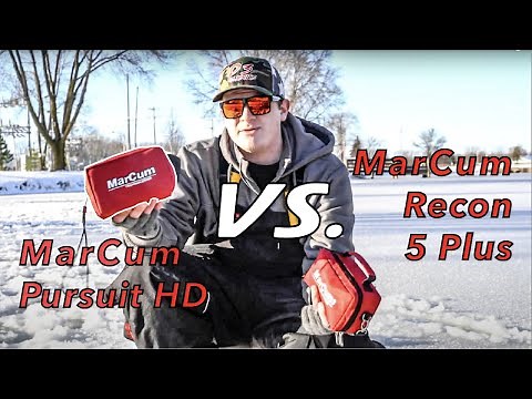 MarCum Pursuit HD Vs. MarCum Recon 5 Plus