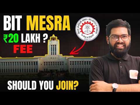 Is BIT Mesra Worth ₹20 Lakh? 🤔 Honest Review (Placements + Campus)