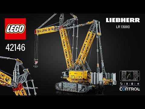 LEGO® Technic™ Liebherr Crawler Crane LR 13000 (42146)[2883 pcs] Instructions ‪@TopBrickBuilder‬
