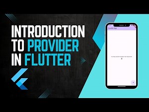 Introduction to Provider in Flutter | Provider State Management Flutter | Provider Flutter