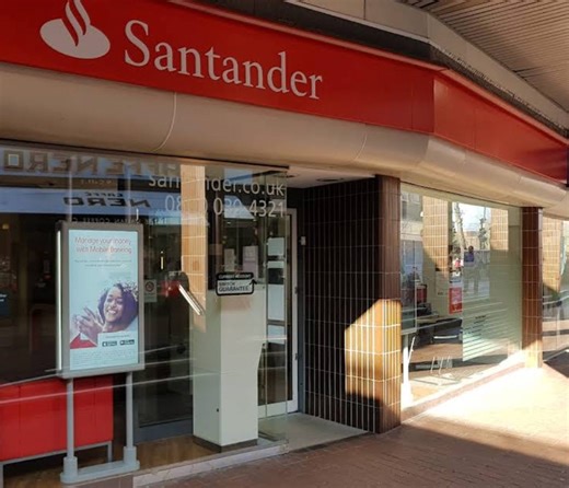 Redditch Santander branch set to close