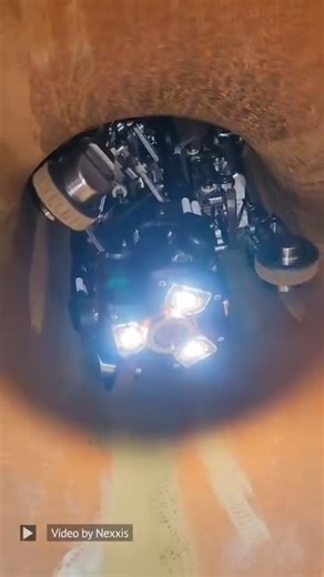 Nexxis Powertrain: Modular Mobility for Pipe Inspection The Nexxis powertrain features a modular, daisy-chainable design that enables extended reach within pipelines. It is capable of navigating complex geometries, including vertical sections. The system supports interchangeable payloads, including a rotating sensor module for laser scanning and other sensing technologies, allowing for high-quality internal data capture. Video Credit: Nexxis | Wevolver.com