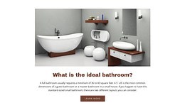 Ideal bathrooms - Template by Nicepage
