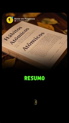 🔥 Descubra o poder dos pequenos hábitos e transforme sua vida para sempre! Neste resumo completo do livro "Hábitos Atômicos", de James Clear, você vai aprender como pequenas ações diárias podem gerar resultados extraordinários. Se você está buscando mudança real, constância, foco e disciplina, esse vídeo vai te entregar as estratégias práticas para mudar seus hábitos e alcançar o sucesso pessoal e profissional. #HábitosAtômicos #JamesClear #ResumoDeLivros #DesenvolvimentoPessoal #MudançaDeVida 