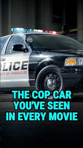 The Cop Car You've Seen in Every Movie!