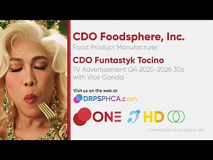 CDO Funtastyk Tocino TV Ad Q4 2025-2026 30s with Vice Ganda (Philippines) [CC/HD/ST]