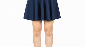 Watch Flouncy High Waist A-line Full Flared Circle Swing Dance Party Casual Skater Short Mini Skirt Video on Amazon Live