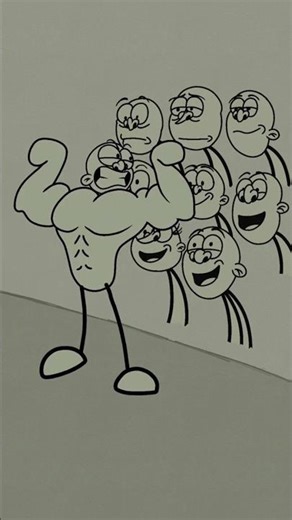 The Bodybuilder’s Funny Transformation 😂💪 | Anime Meme