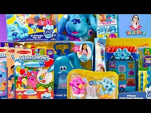 Unboxing and Review of Nickelodeon Blue’s Clues Toy Collection