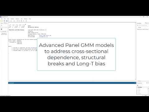 Set of Advanced Panel GMM models robust to breaks, cross-sectional dependence and long T bias