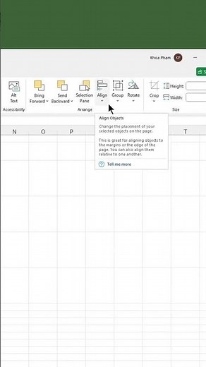 Cách căn chỉnh hàng loạt hình ảnh trong Excel nhanh chóng và chính xác