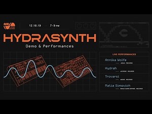 ASM Hydrasynth Demo   Performances Livestream