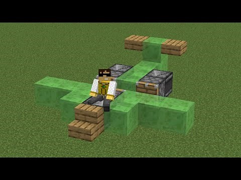 Cómo Hacer Un Mini Avión Funcional en Minecraft | Tutorial