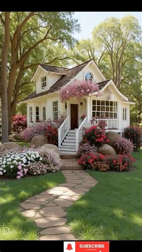 😍Charming Outside, Magical Inside – A Cottage Full of Secrets! #home #relaxing #shorts