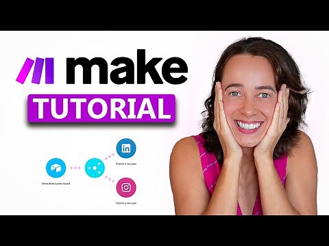 Make.com Tutorial for Beginners | Build Automations and AI Workflows Fast 2025