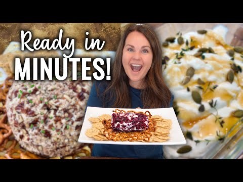 Quick and Easy NO BAKE Appetizers Made in Minutes