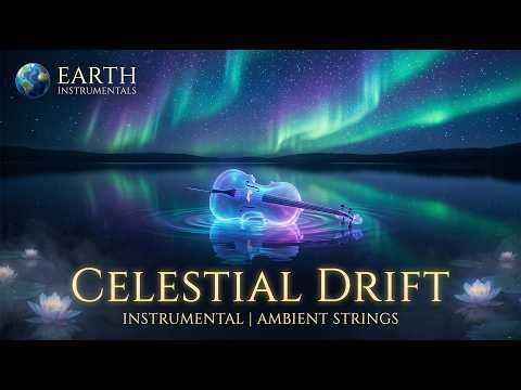 Celestial Drift (Ambient Strings) | Deep Sleep & Healing Meditation Music