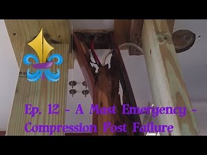 Ep. 12 - A Mast Emergency - Compression Post Failure ~ Big Easy Sailing